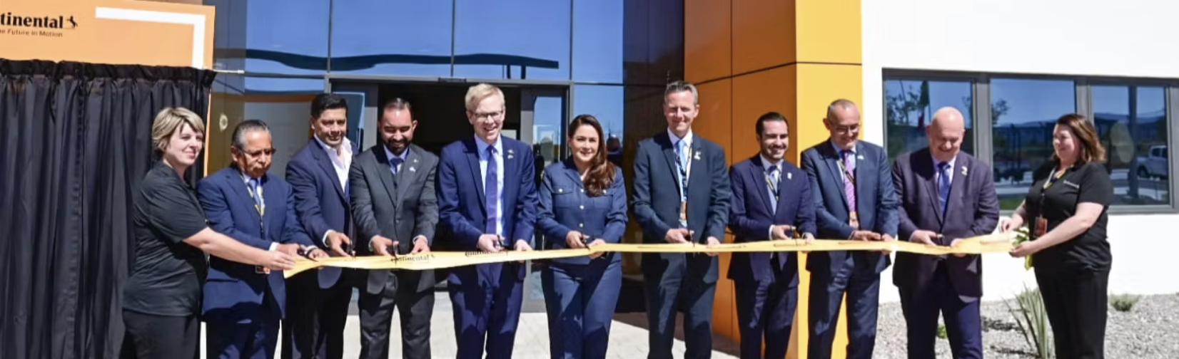 CON UNA INVERSIÓN DE 90 MILLONES DE DÓLARES, TERE JIMÉNEZ INAUGURA SEGUNDA PLANTA DE CONTINENTAL EN AGUASCALIENTES